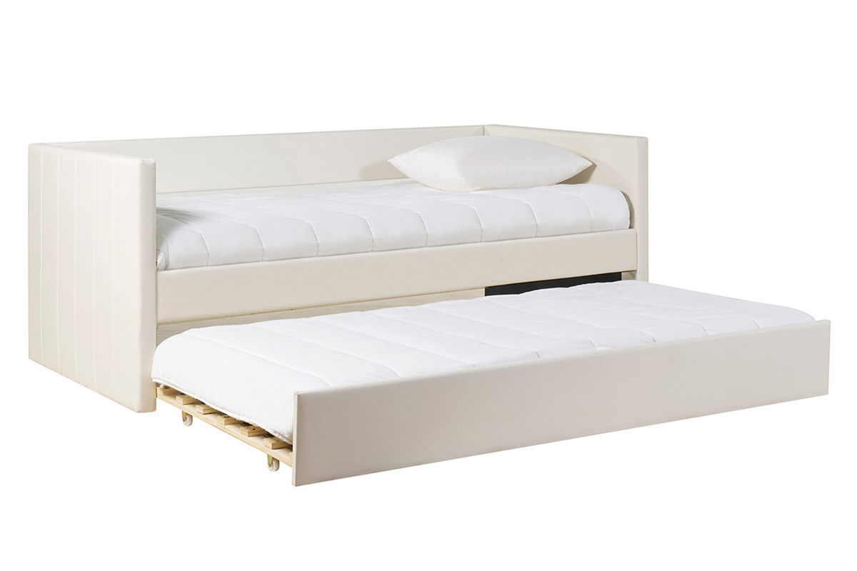 Letto estraibile bianco 90x190 cm ELIE