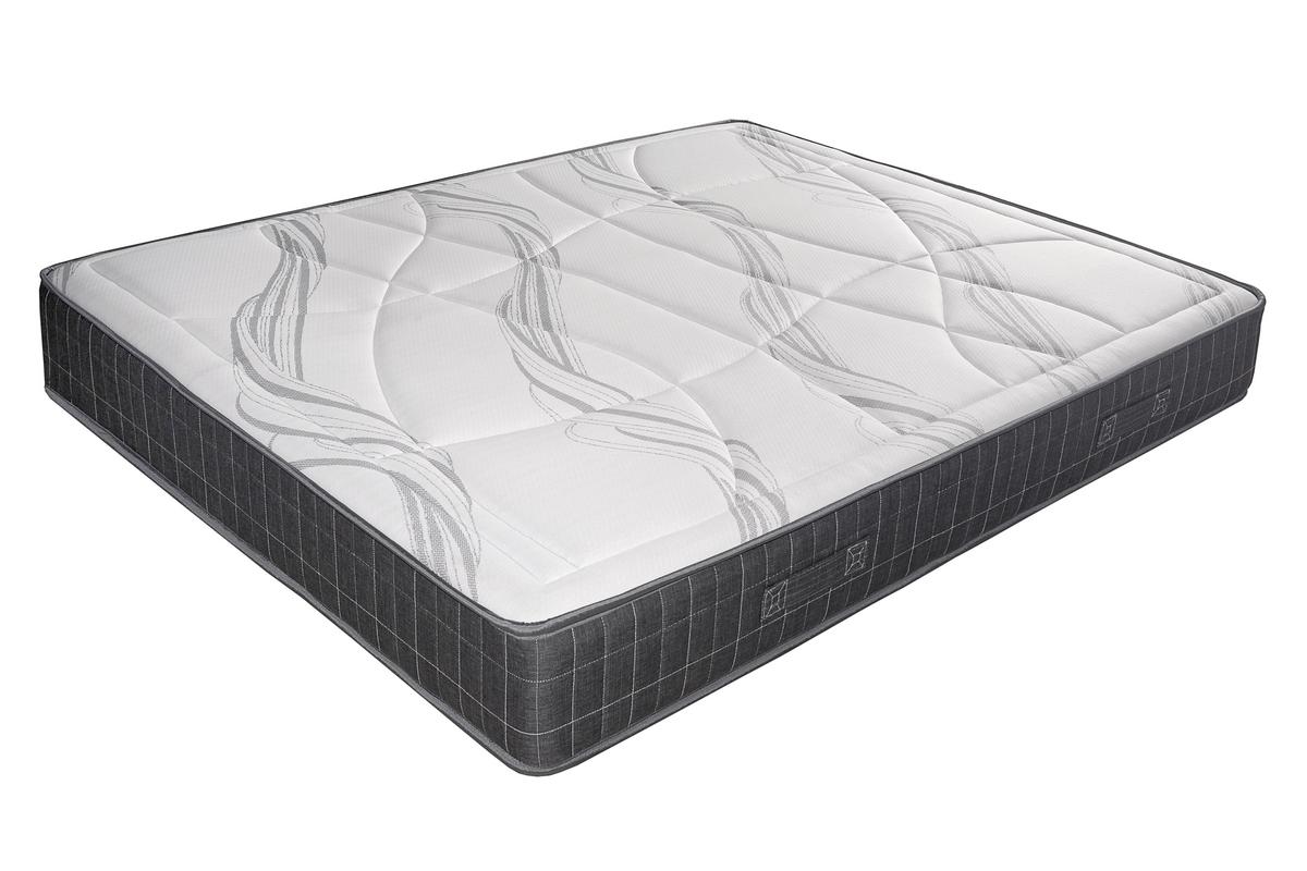 Matelas 160x200 cm avec accueil mousse à mémoire de forme 24 cm JIMY