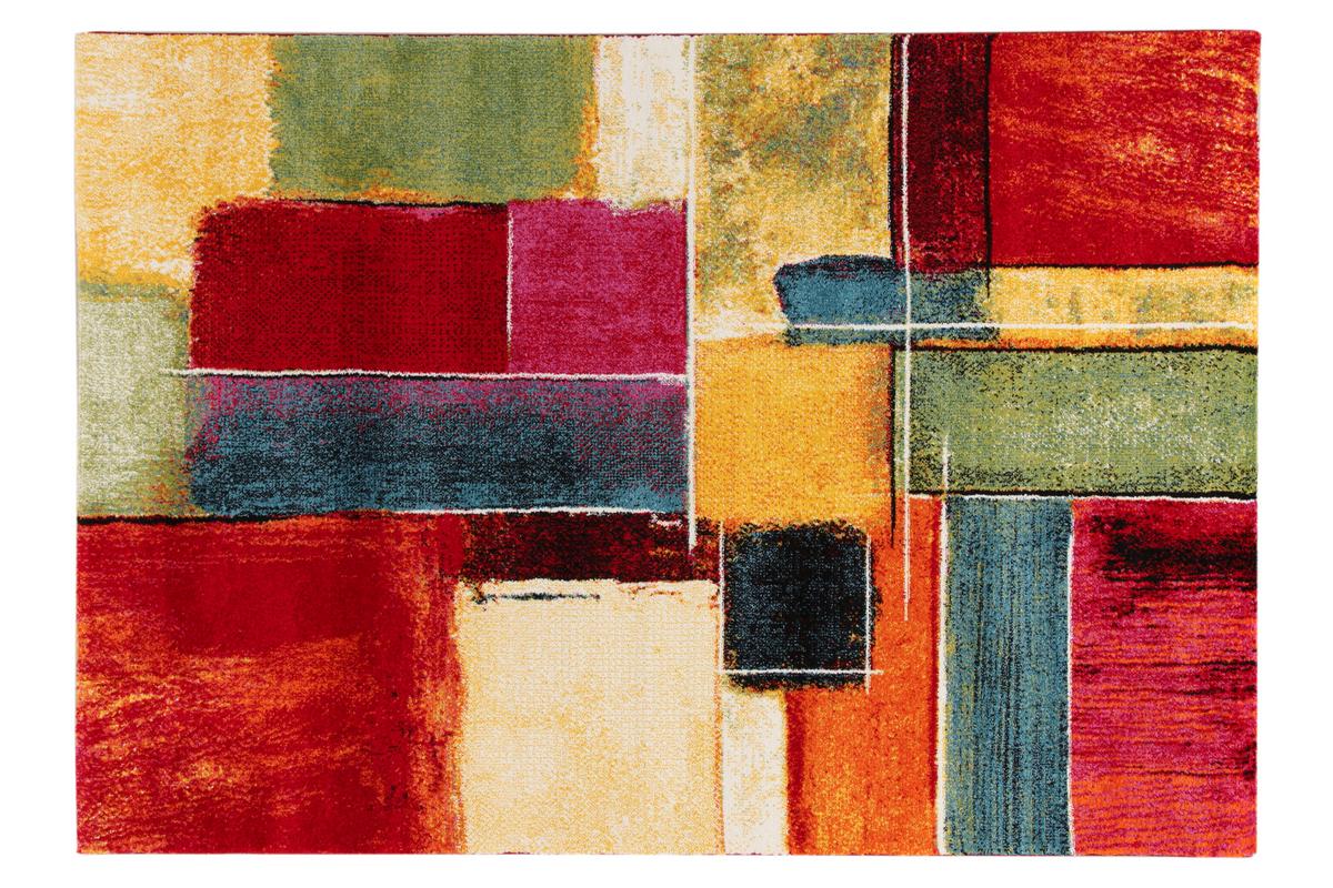 Alfombra multicolor 160 × 230 cm CANDY
