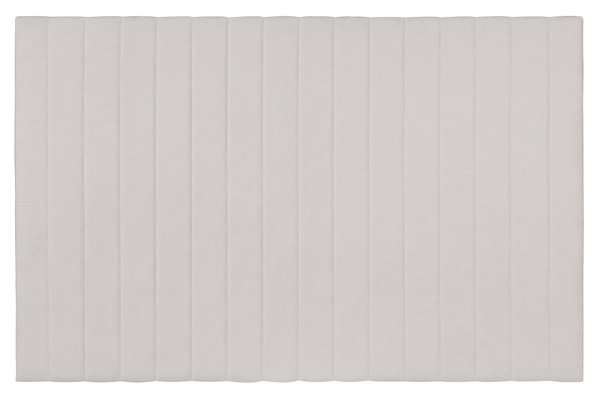 Tête de lit en tissu beige L170 cm NEHA