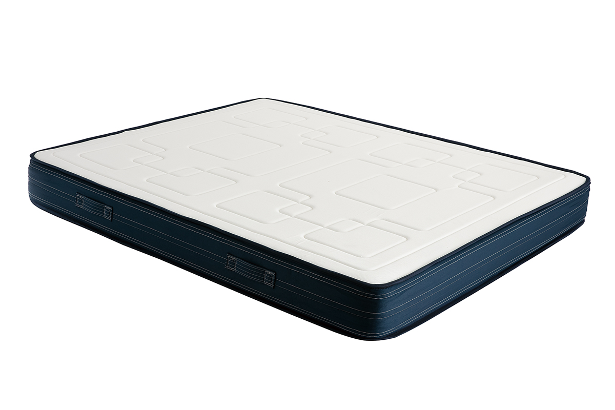 Matelas 180x200 cm avec accueil mousse à mémoire de forme 22 cm OLIVER