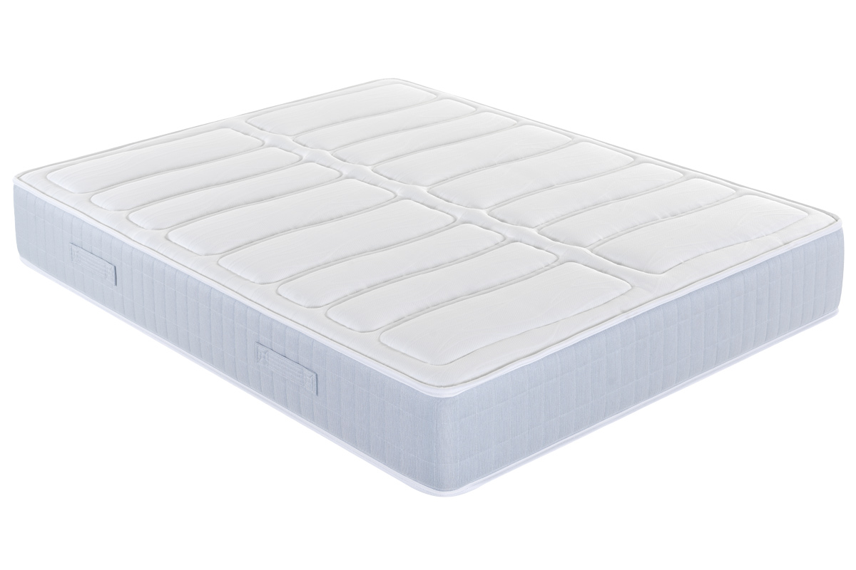 Matelas 160x200 cm à ressorts ensachés avec accueil mousse à mémoire de forme 25 cm BEN