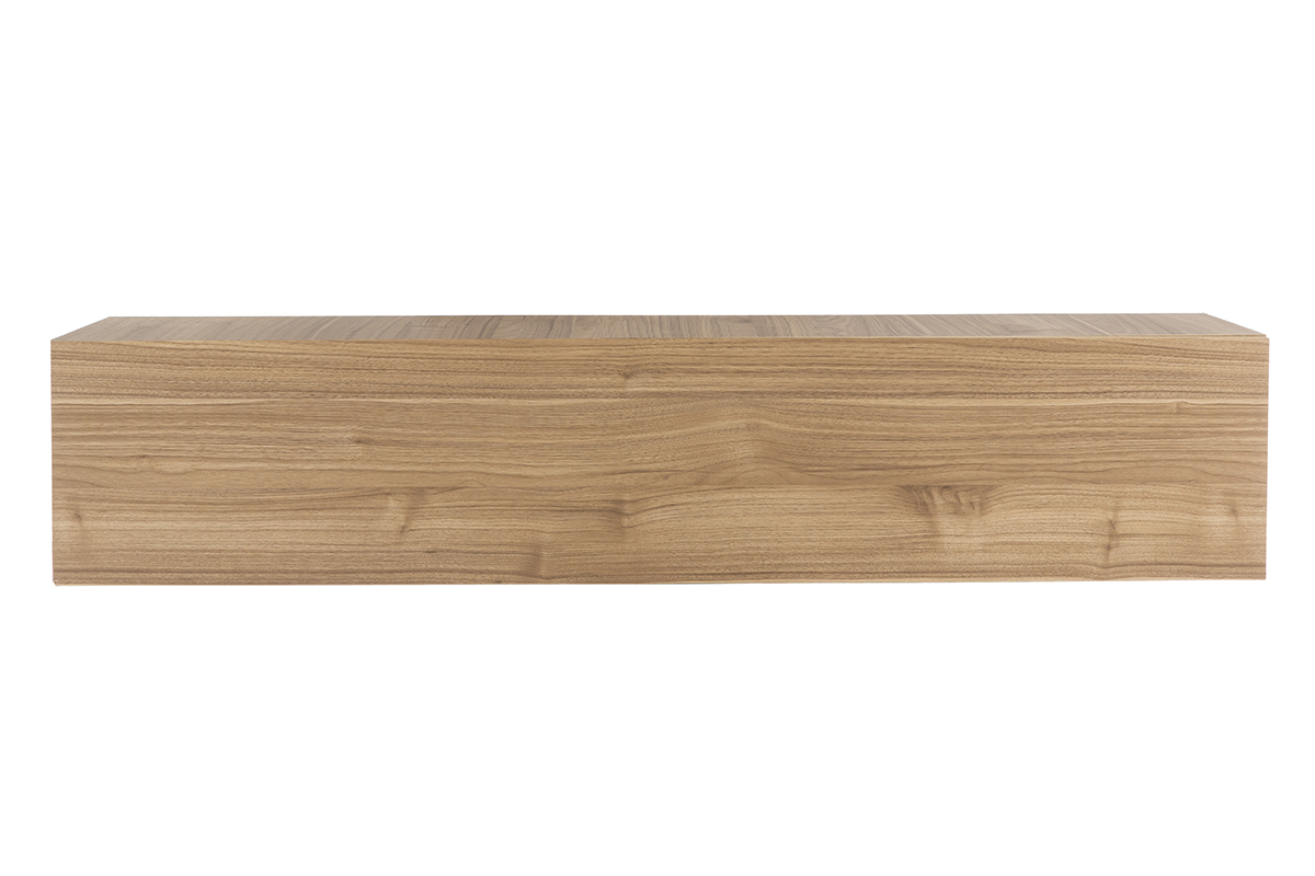Élément mural TV horizontal en bois clair  L137.5 cm ETERNEL