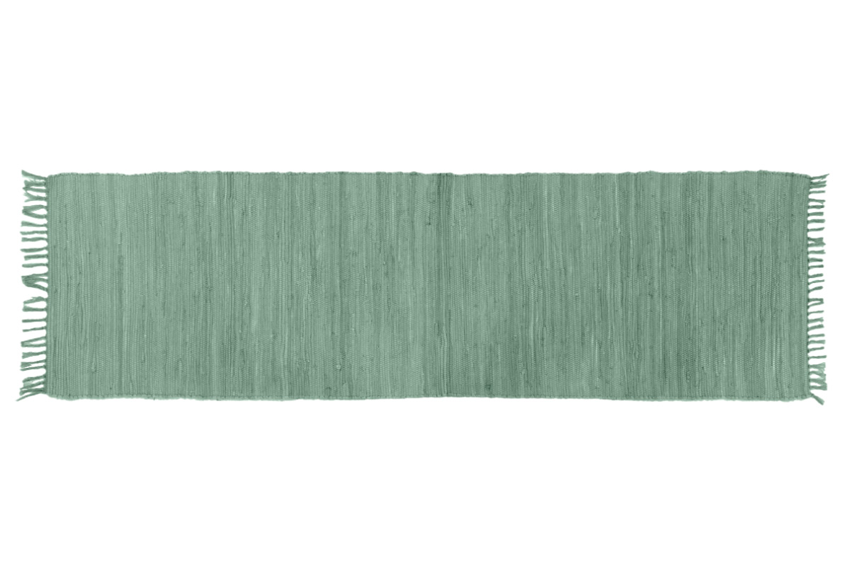 Tapis de couloir vert céladon 60 x 200 cm AUBAGNE